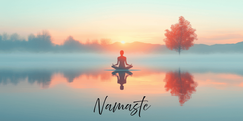 Hospitalidad india representada con el saludo Namaste en un entorno tradicional